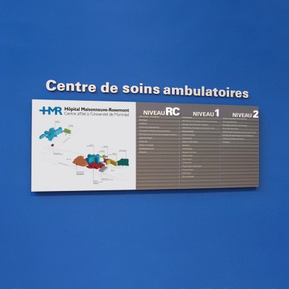 Répertoire principal du Centre de soins ambulatoires HMR Anick Blais Design